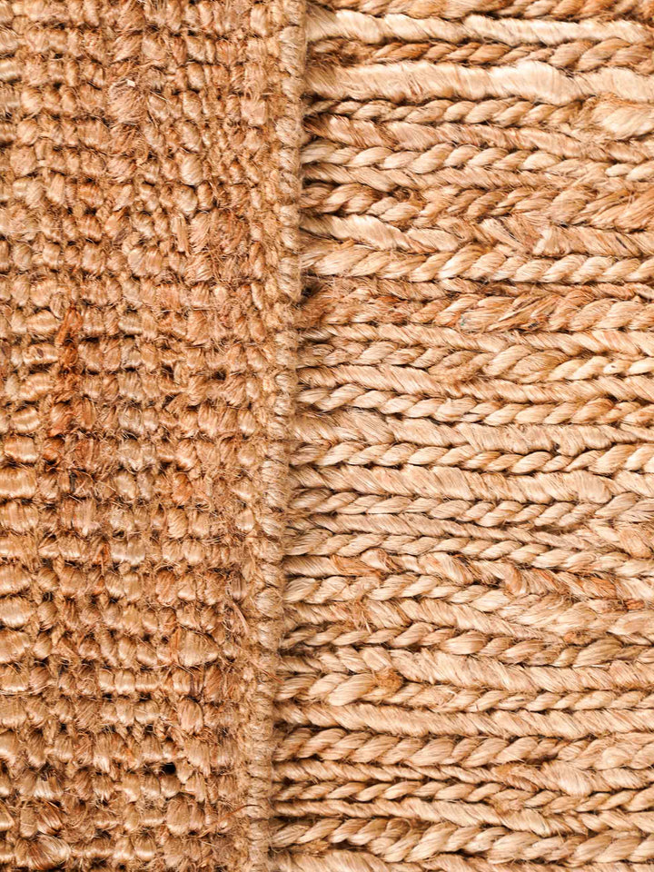 Hand Knotted Sumak Jute Solid Rug
