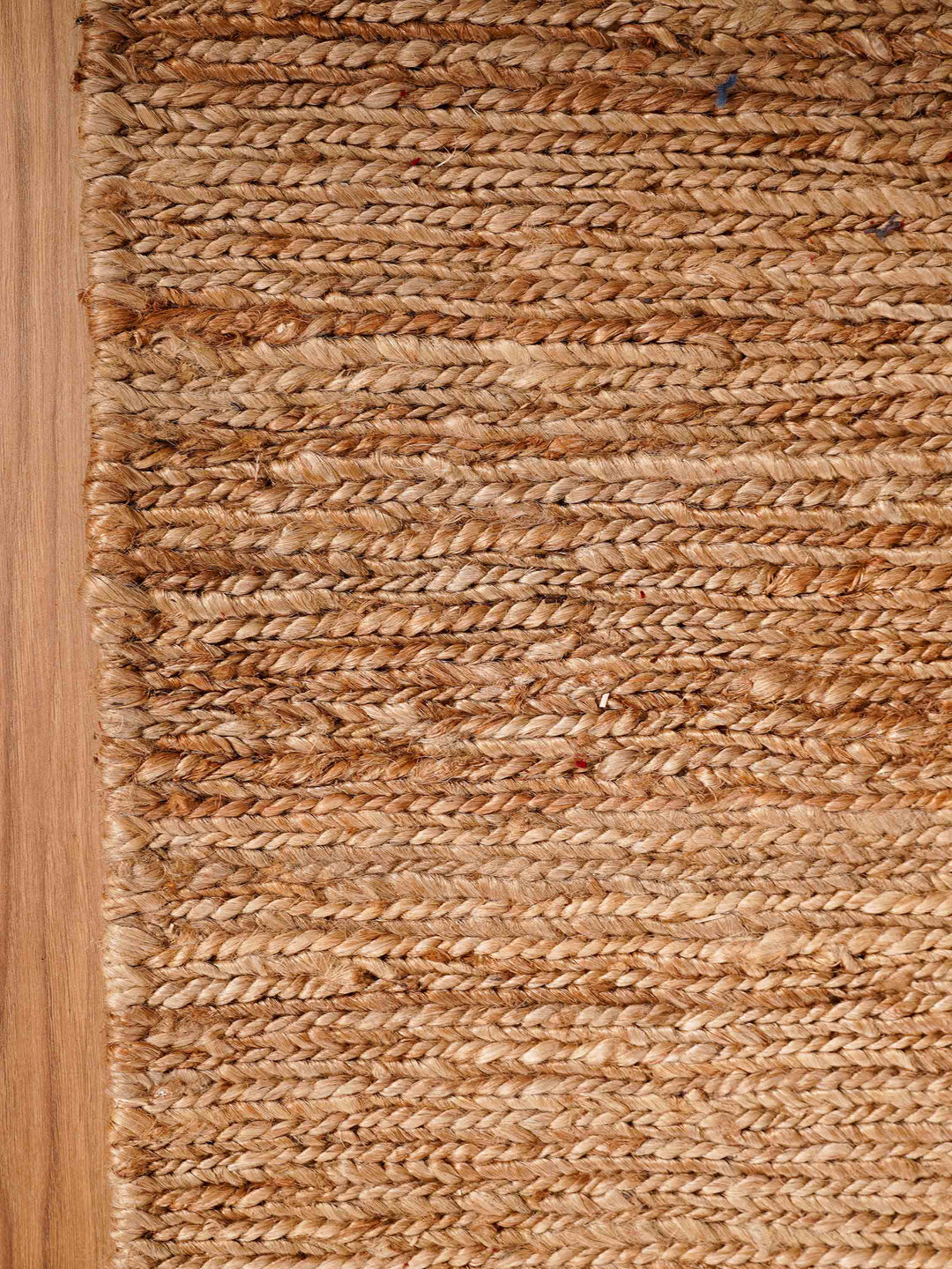 Hand Knotted Sumak Jute Solid Rug