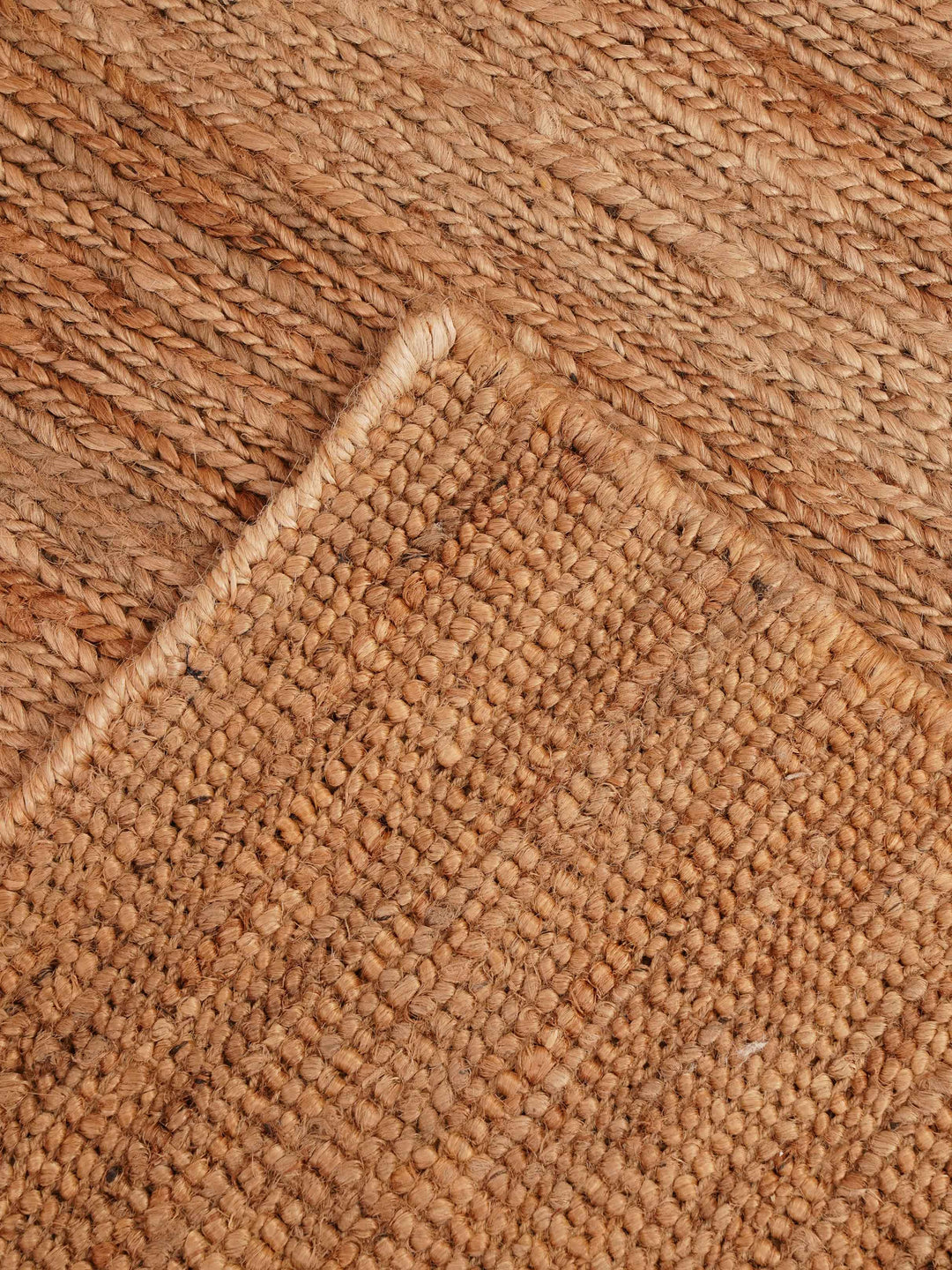 Beige Hand Knotted Jute Sumak Rug for Minimal & Contemporary Spaces