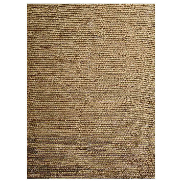 Natural Beige Hand Woven Jute Rug for Minimal & Contemporary Spaces