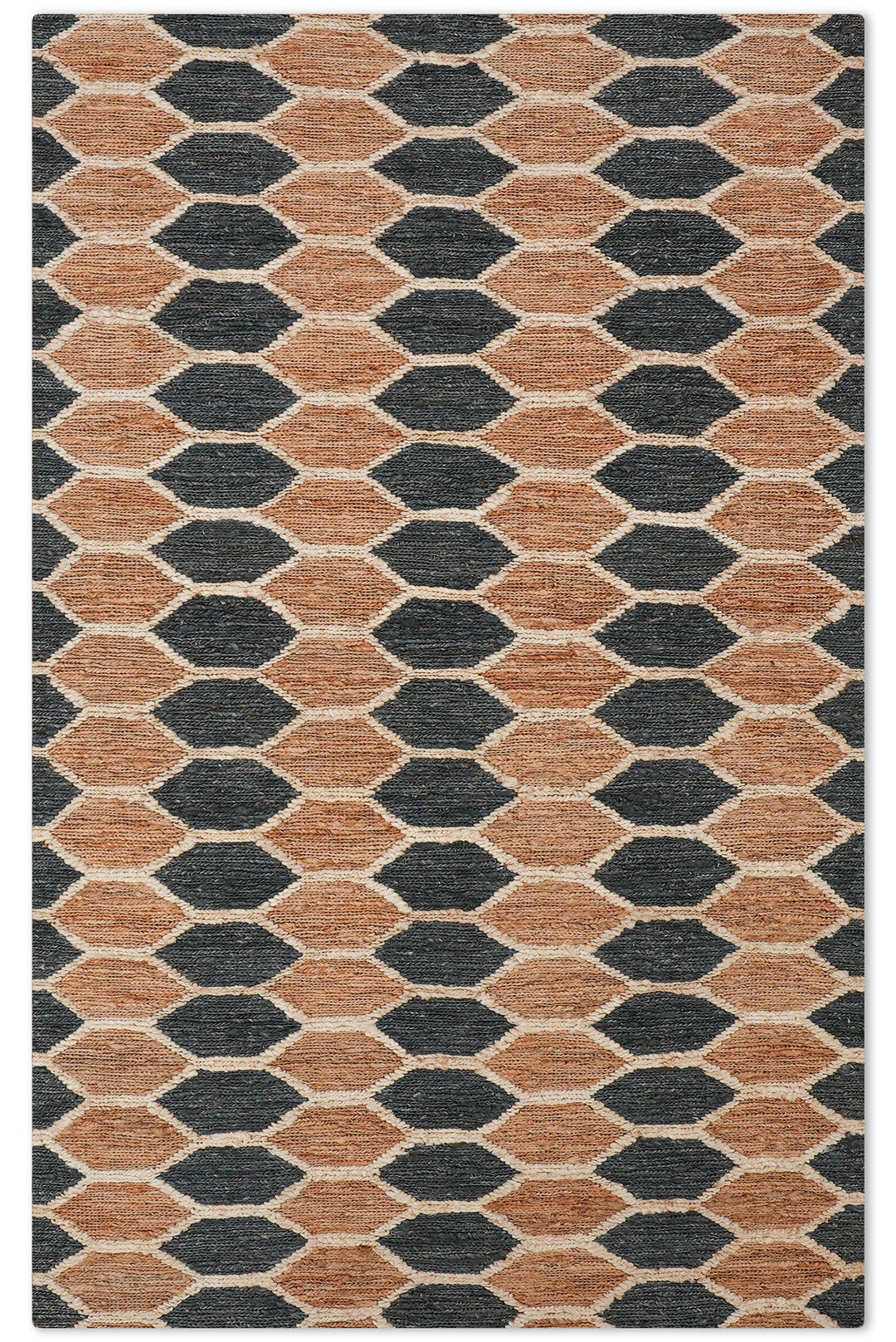 Multicolor Geometric Jute Sumak Rug for Contemporary & Eclectic Spaces