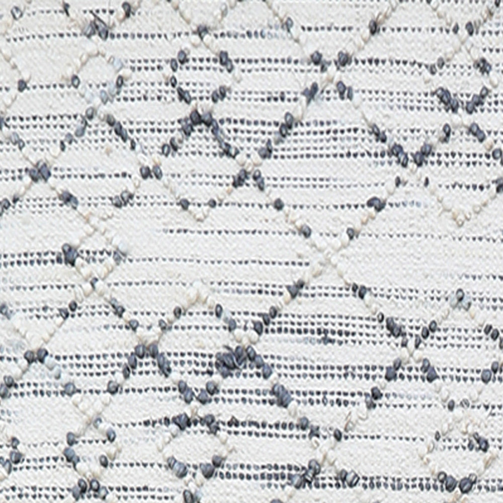 Beige Patterned Jute Area Rug for Modern & Elegant Interiors