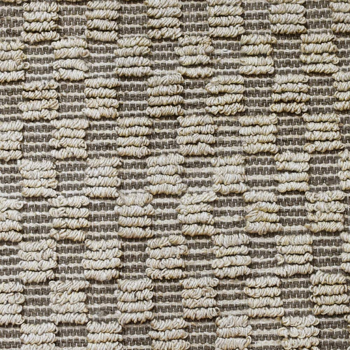 Textured Light Brown Jute Area Rug for Everyday Living Spaces
