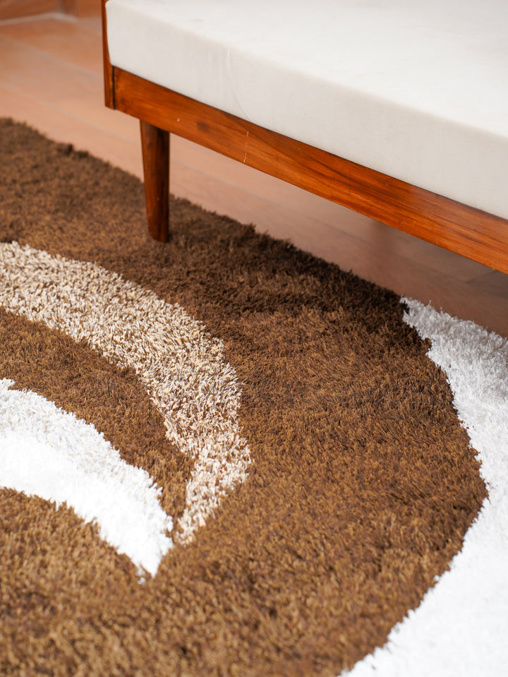 Twistora Hand Tufted Shag Polyester Contemporary Rug