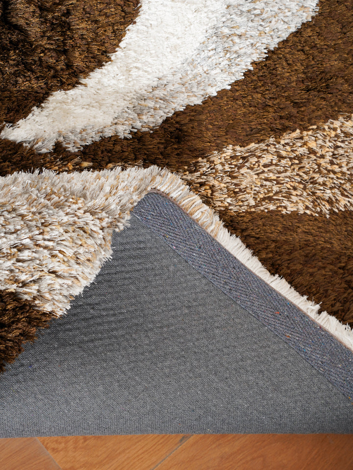 Twistora Hand Tufted Shag Polyester Contemporary Rug