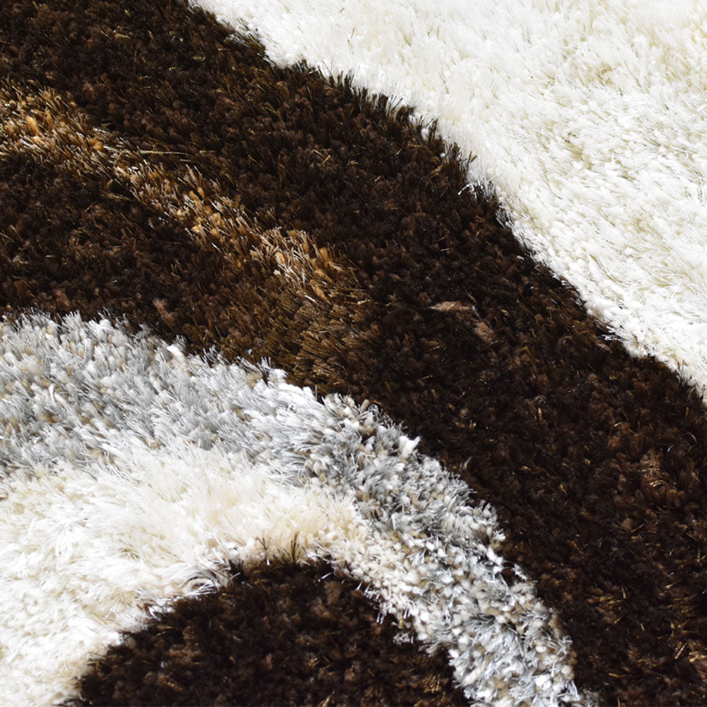Twistora Hand Tufted Shag Polyester Contemporary Rug