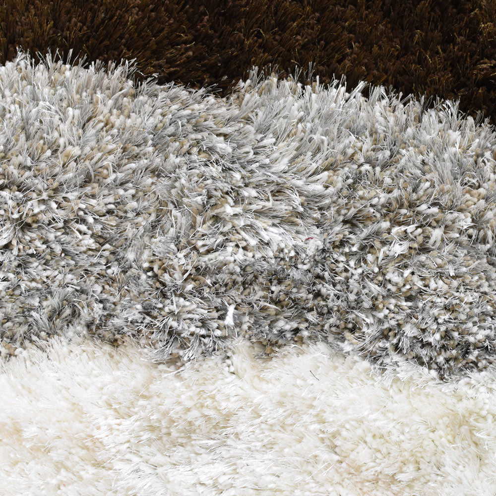 Twistora Hand Tufted Shag Polyester Contemporary Rug