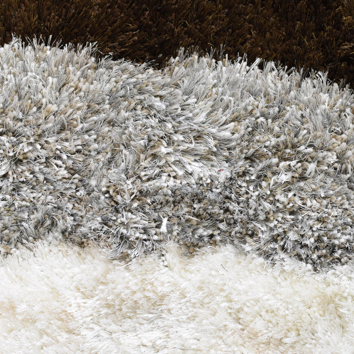 Twistora Hand Tufted Shag Polyester Contemporary Rug