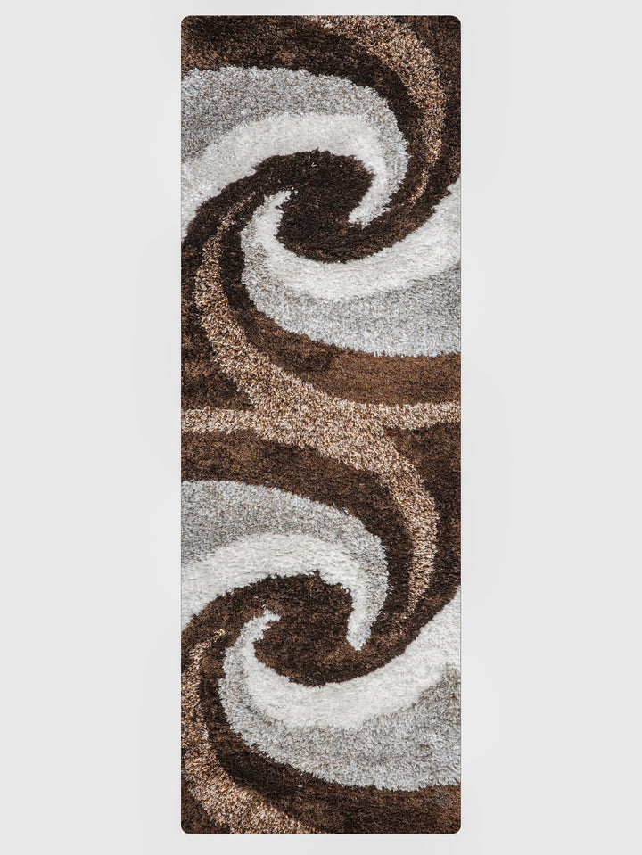 Twistora Hand Tufted Shag Polyester Contemporary Rug