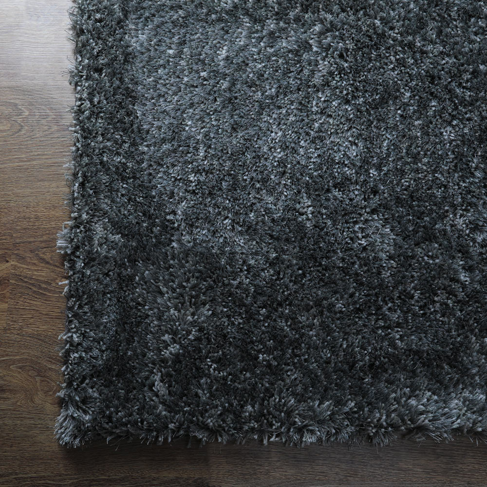 Hand Tufted Shag Polyester Area Rug Geometric Multicolor K00018
