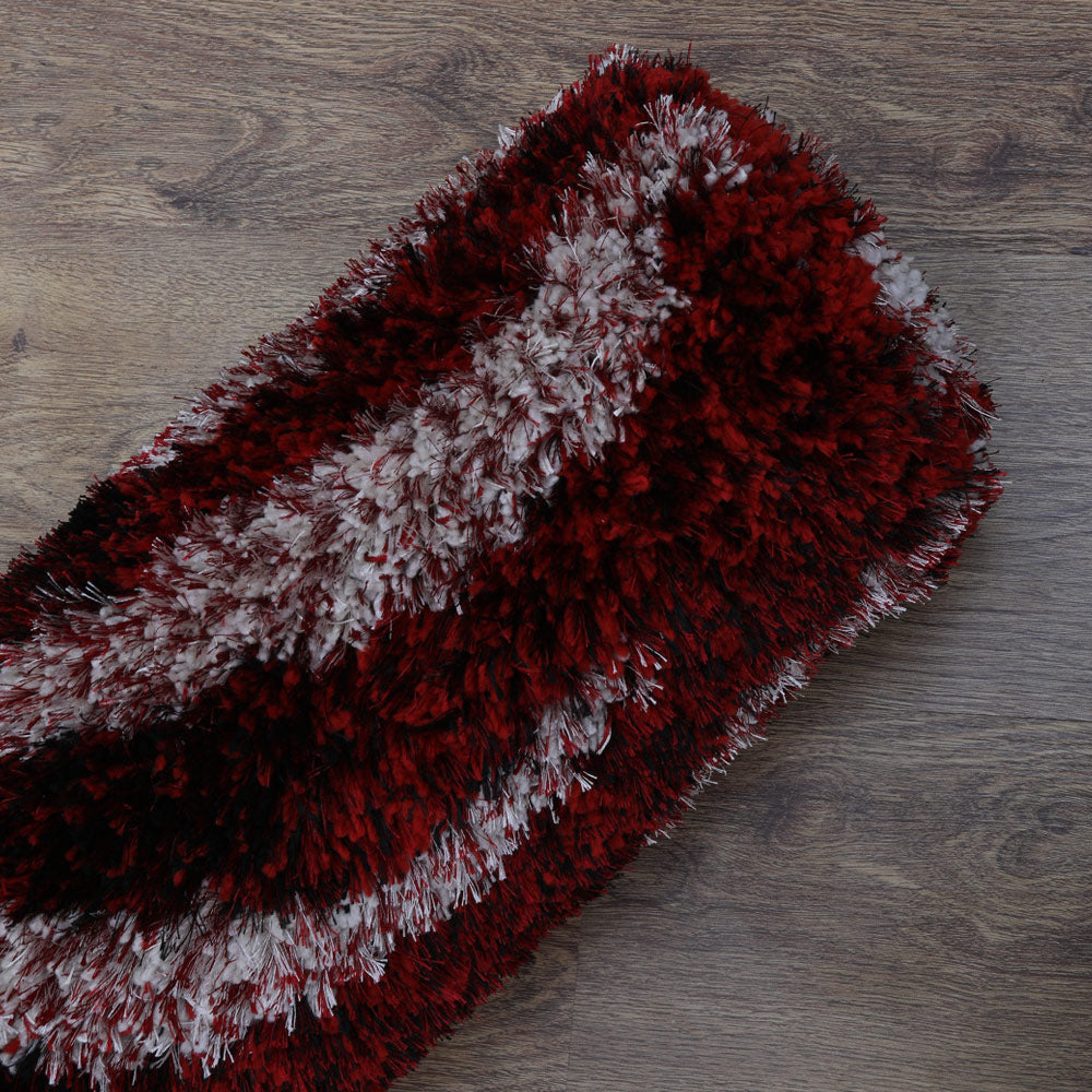 FlowVista Hand Tufted Shag Polyester Contemporary Rug