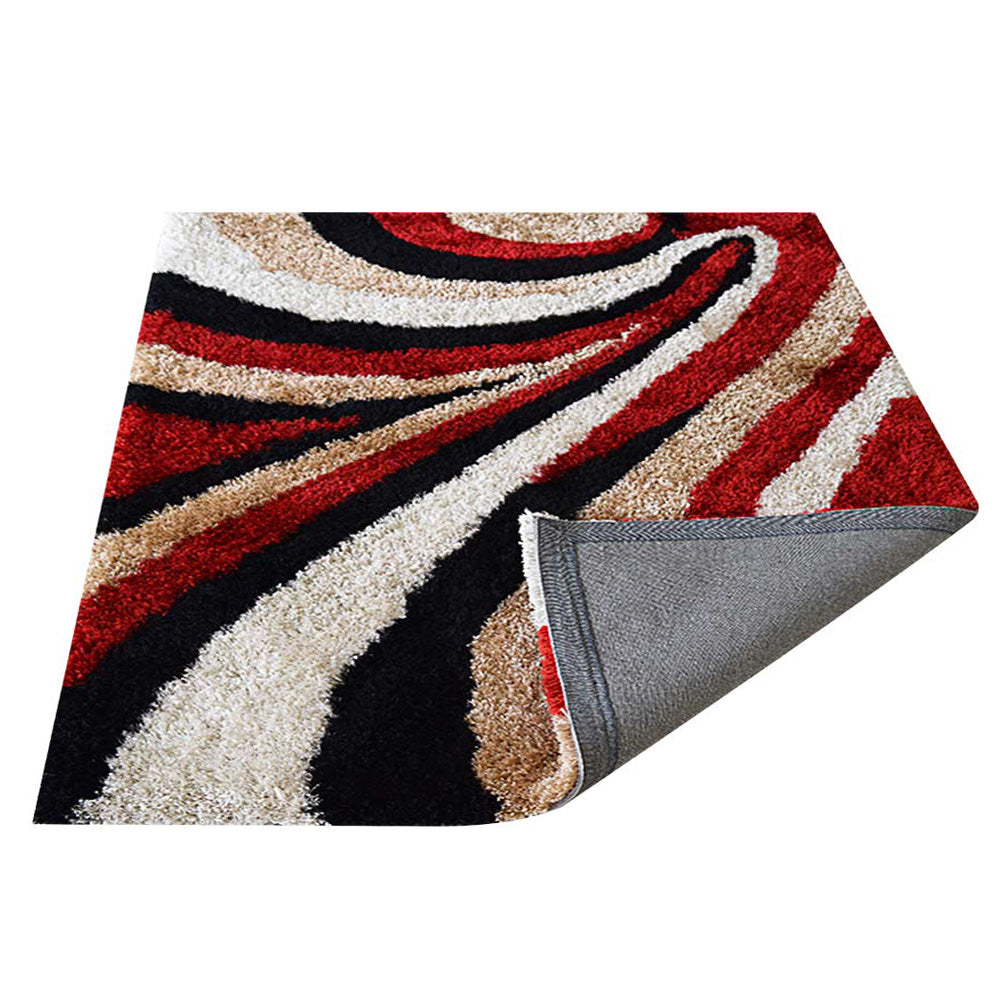 FlowVista Hand Tufted Shag Polyester Contemporary Rug