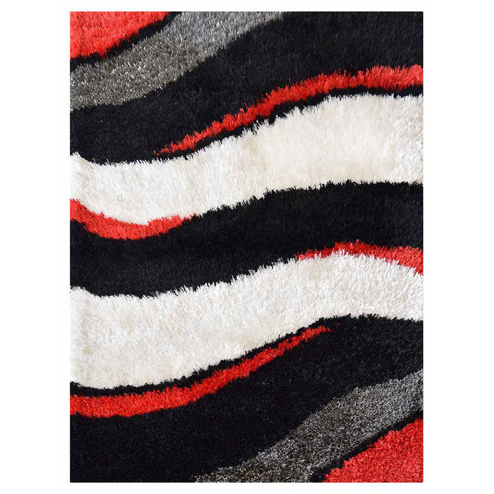 VividWave Hand Tufted Shag Polyester Contemporary Rug