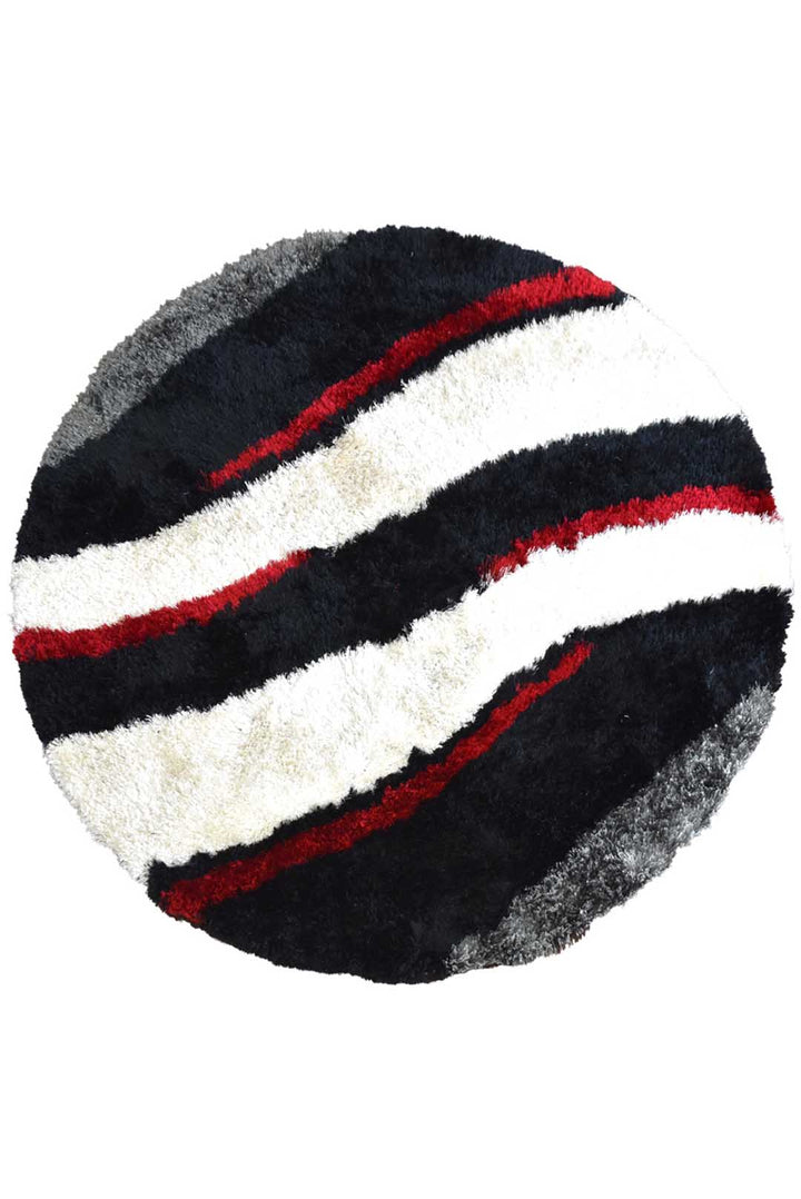 VividWave Hand Tufted Shag Polyester Contemporary Rug