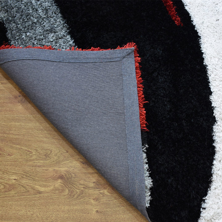 VividWave Hand Tufted Shag Polyester Contemporary Rug