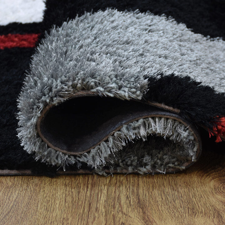 VividWave Hand Tufted Shag Polyester Contemporary Rug