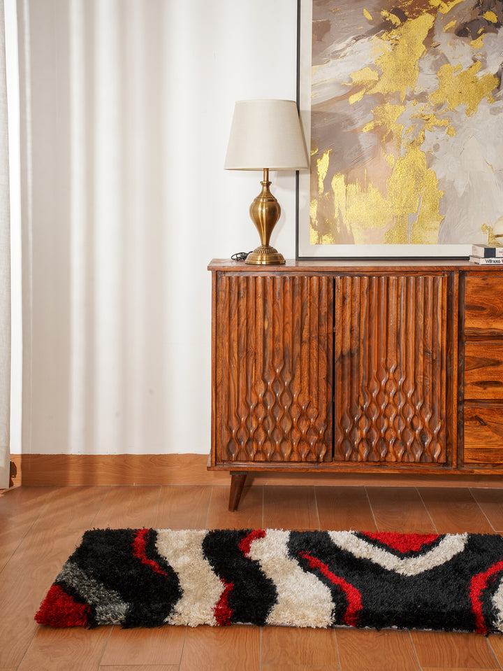 VividWave Hand Tufted Shag Polyester Contemporary Rug