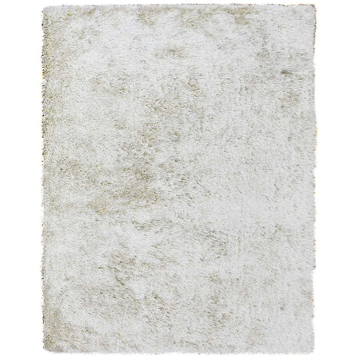 Hand Tufted Shag Polyester Solid Rug