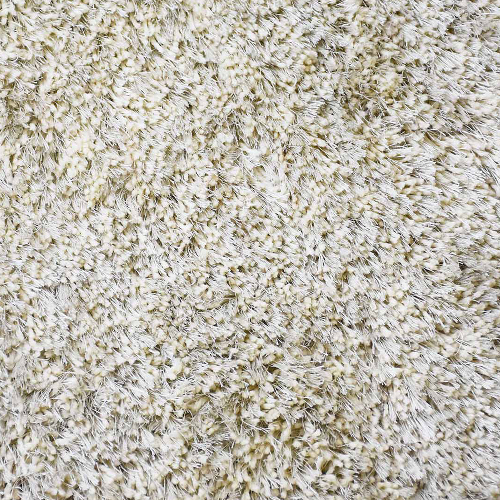 Hand Tufted Shag Polyester Solid Rug