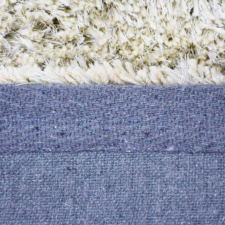Hand Tufted Shag Polyester Solid Rug