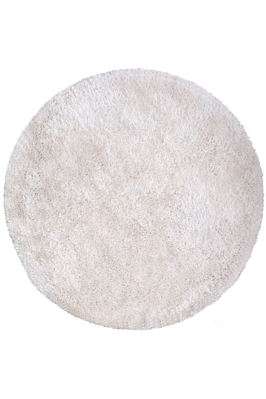 Hand Tufted Shag Polyester Solid Rug