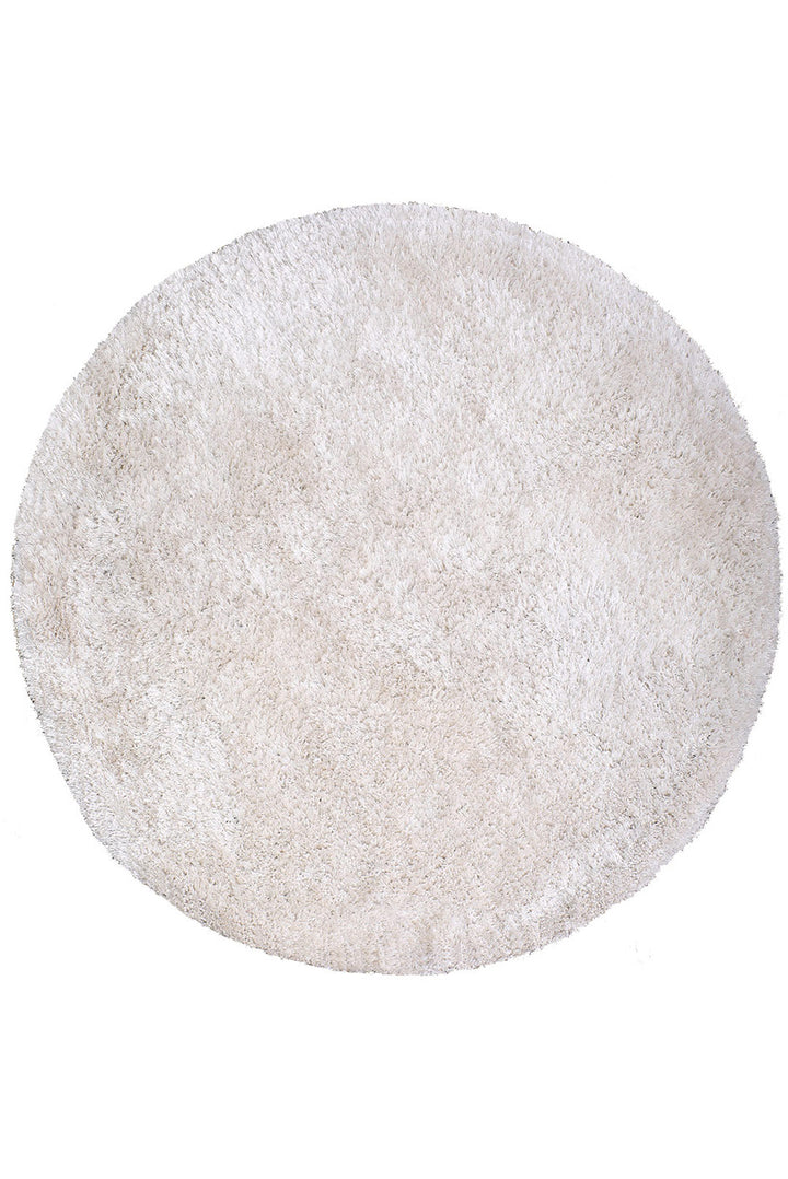 Hand Tufted Shag Polyester Solid Rug