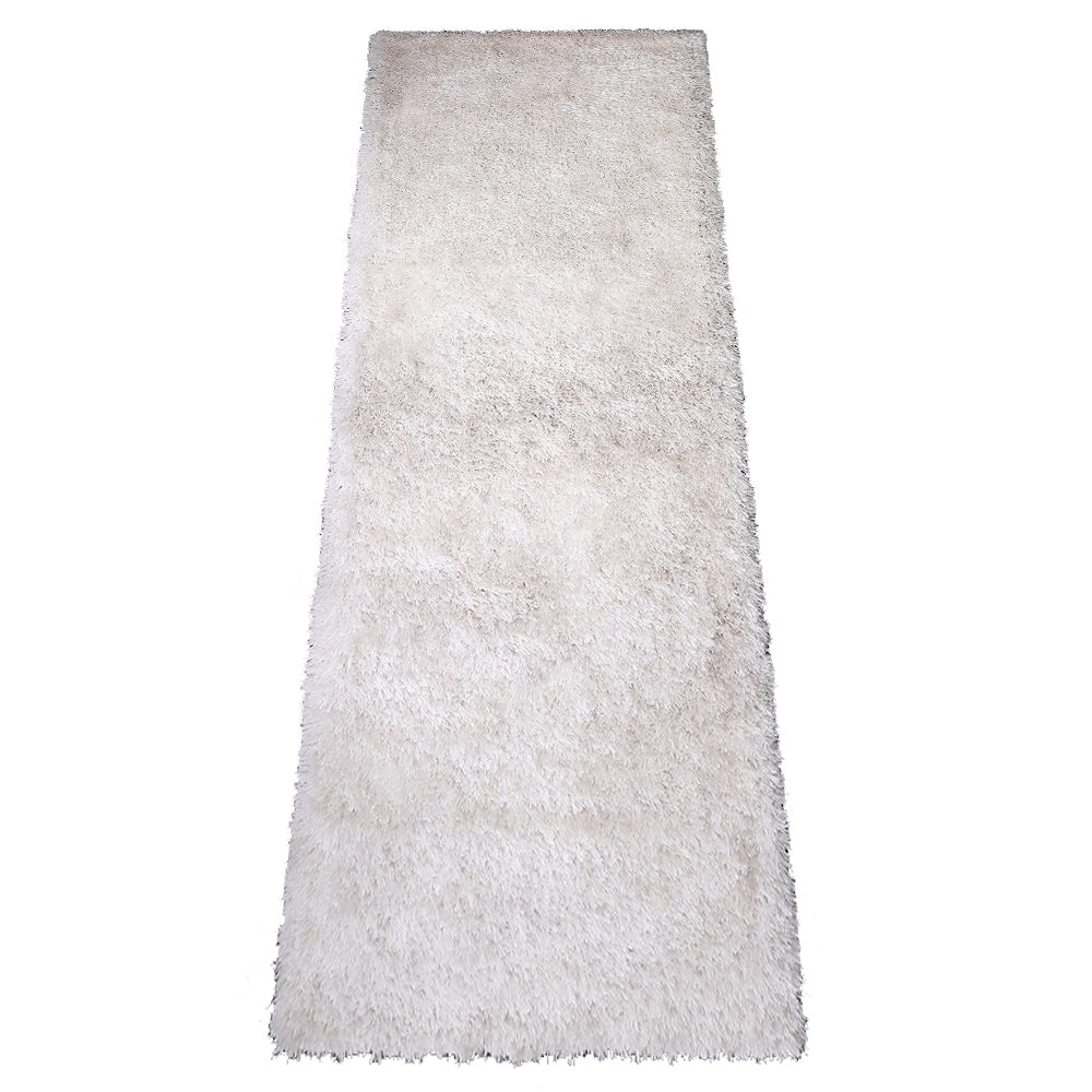 Hand Tufted Shag Polyester Solid Rug