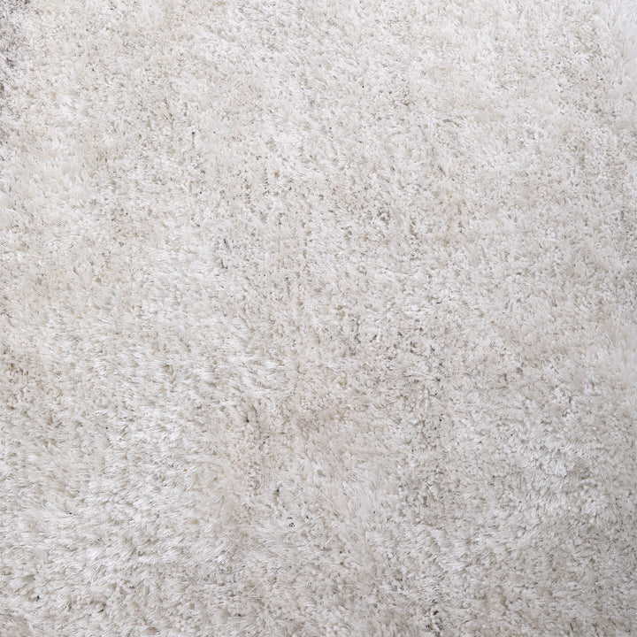 Hand Tufted Shag Polyester Solid Rug