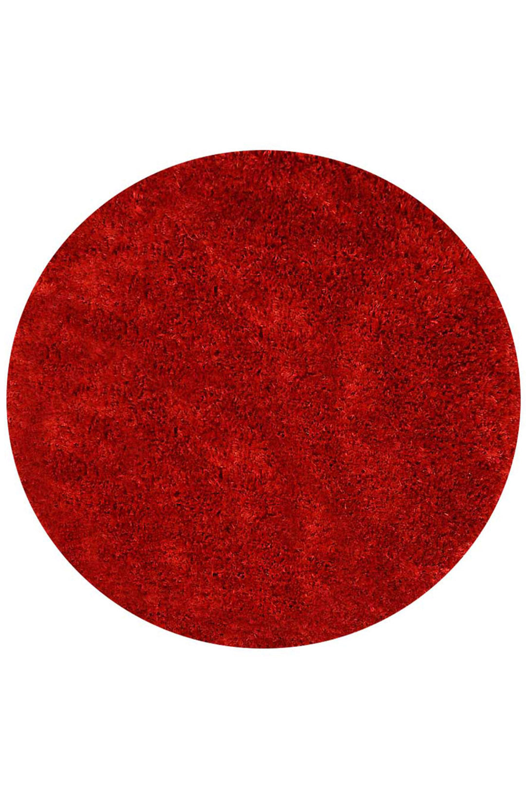 Vibrant Hand Tufted Shag Polyester Solid Rug