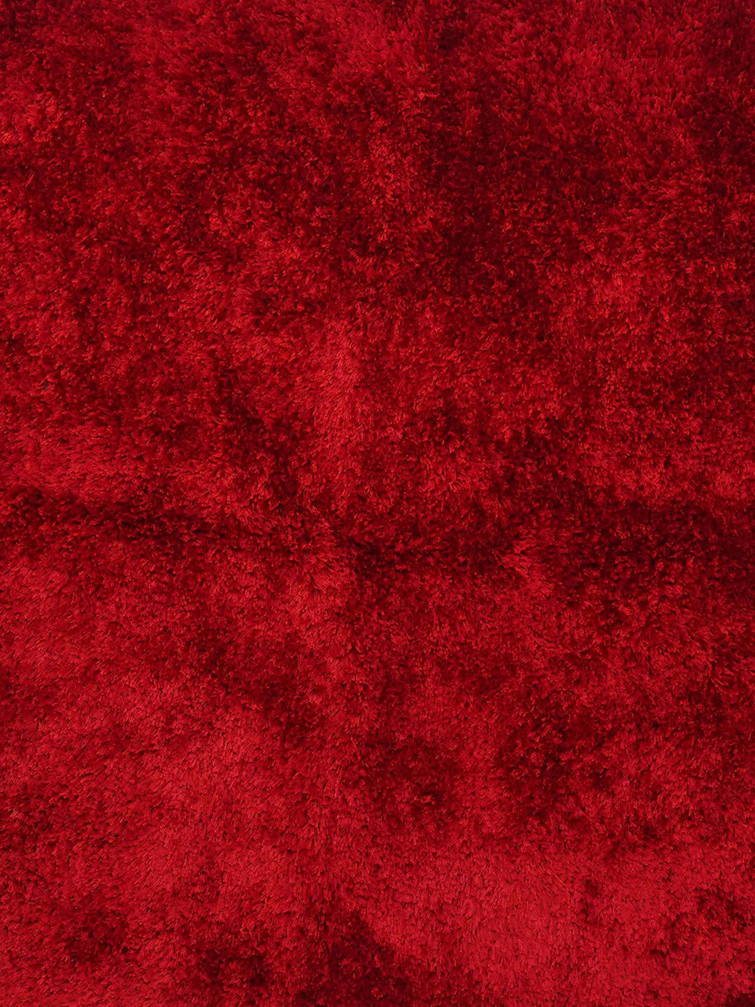 Vibrant Hand Tufted Shag Polyester Solid Rug