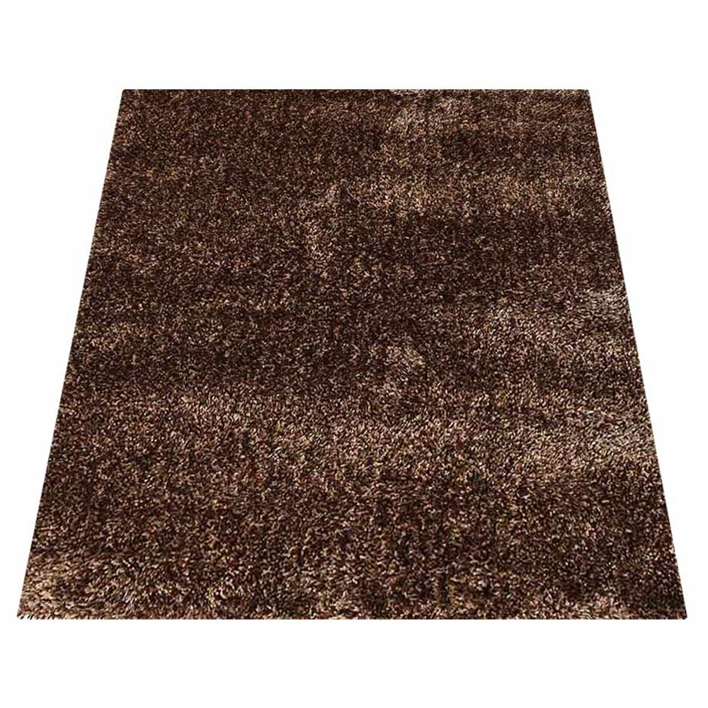Luxe Hand Tufted Shag Polyester Solid Rug