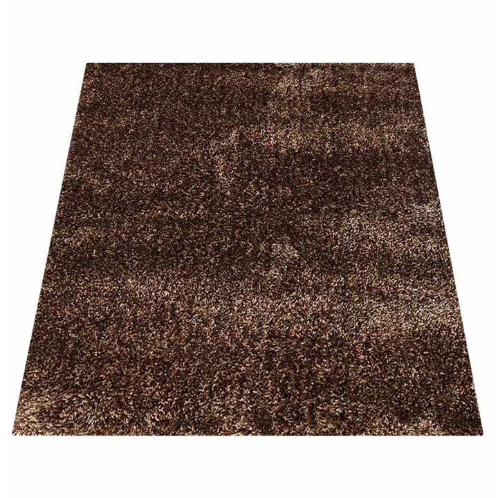 Luxe Hand Tufted Shag Polyester Solid Rug