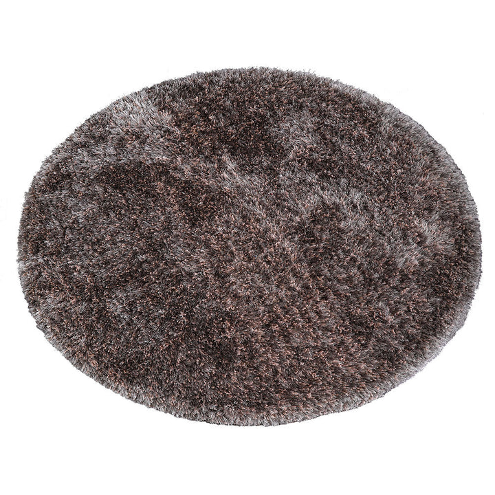 Luxe Hand Tufted Shag Polyester Solid Rug