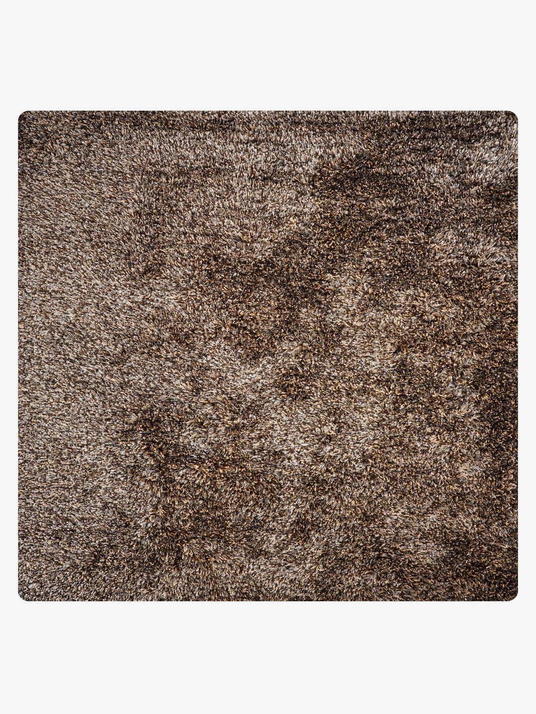 Luxe Hand Tufted Shag Polyester Solid Rug