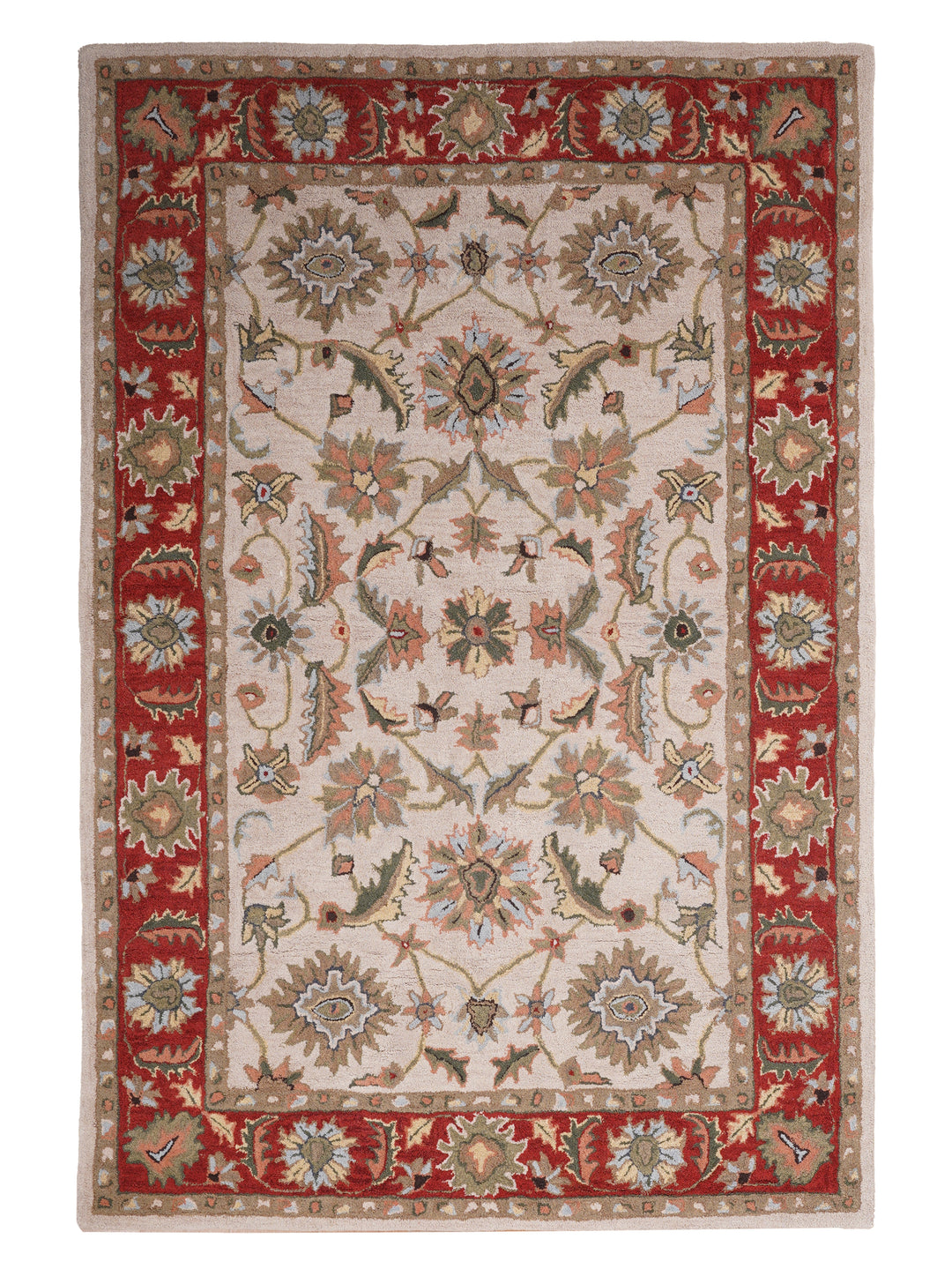 Heritage Hand Tufted Wool Oriental Floral Rug