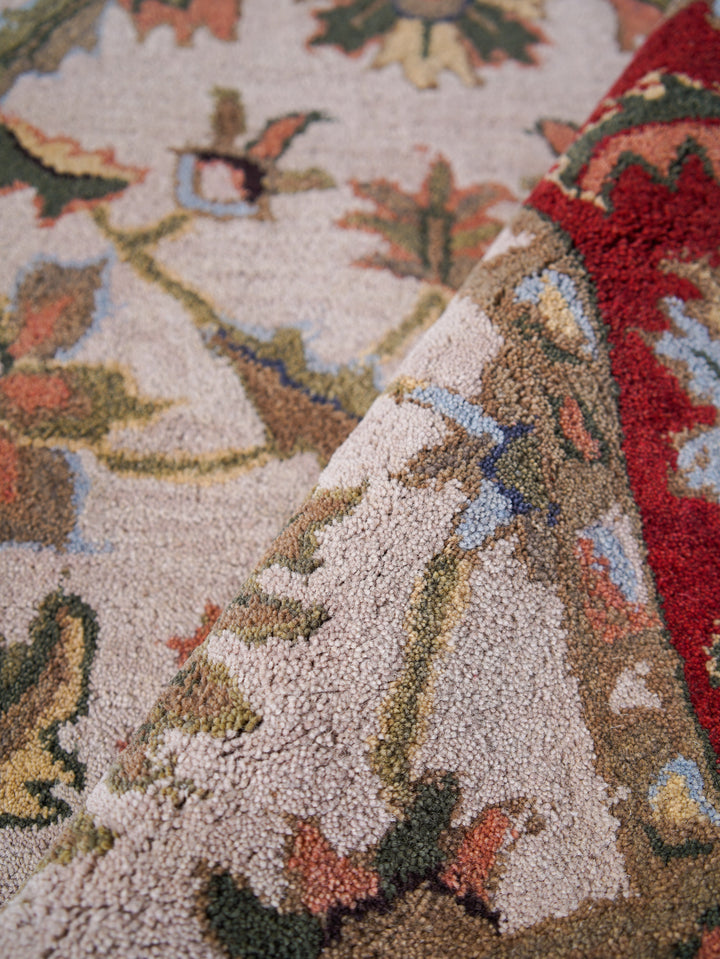 Heritage Hand Tufted Wool Oriental Floral Rug