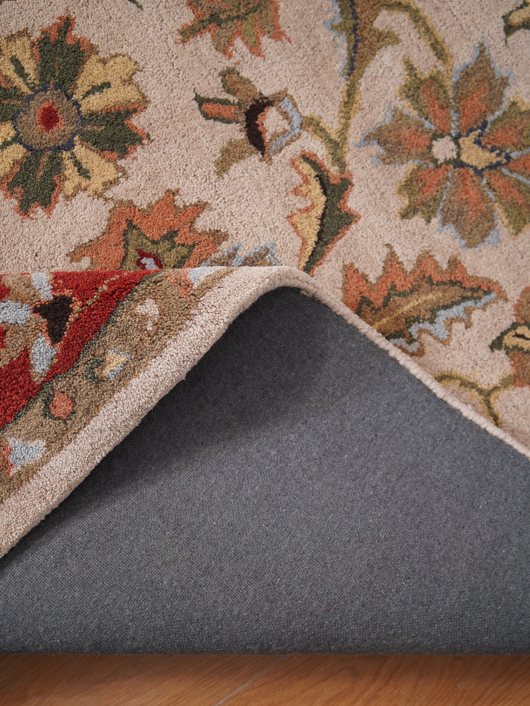 Heritage Hand Tufted Wool Oriental Floral Rug