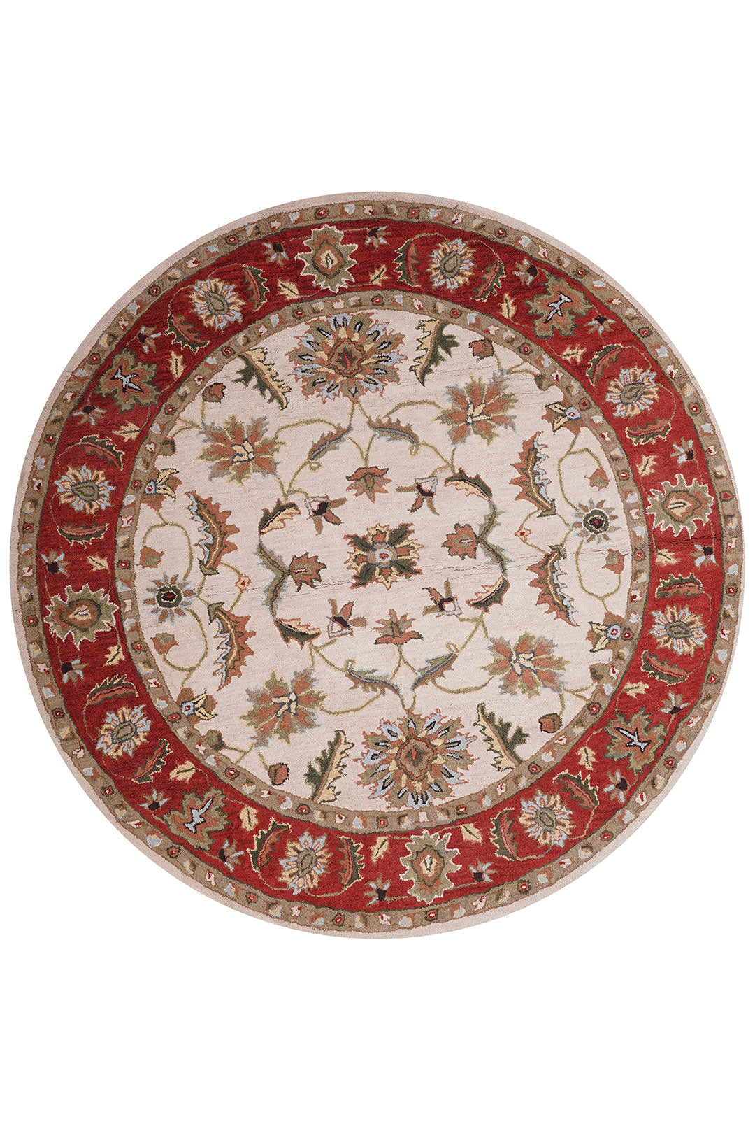 Heritage Hand Tufted Wool Oriental Floral Rug