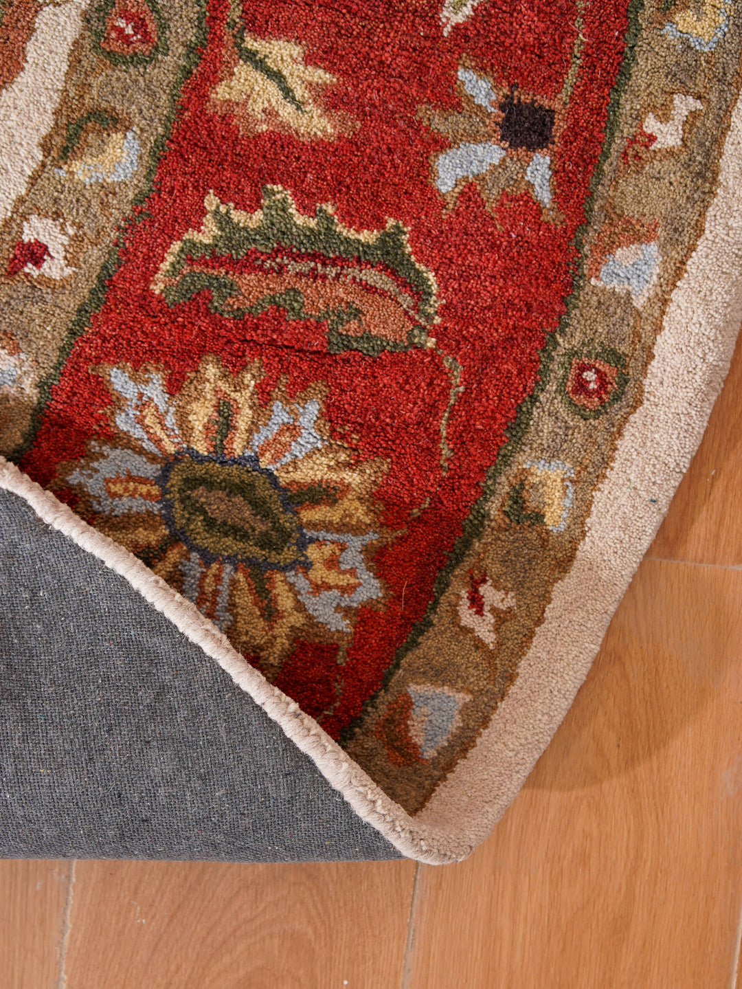 Heritage Hand Tufted Wool Oriental Floral Rug