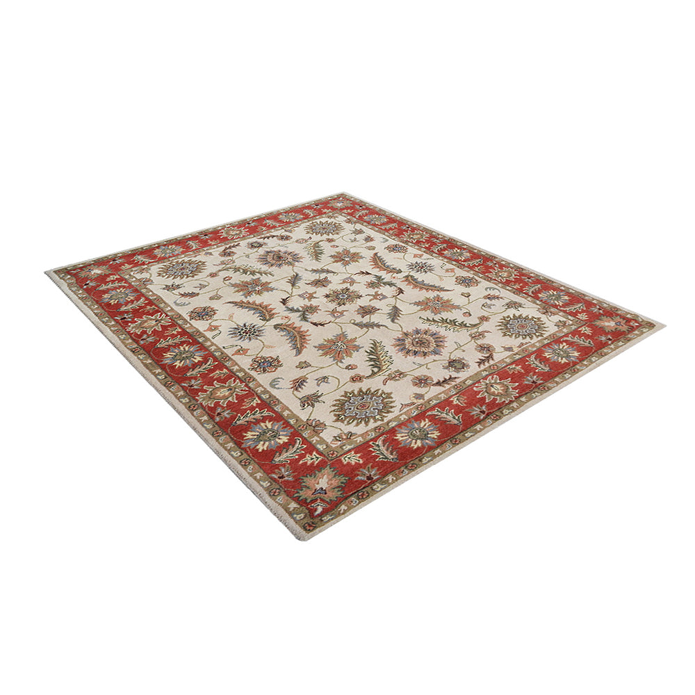 Heritage Hand Tufted Wool Oriental Floral Rug