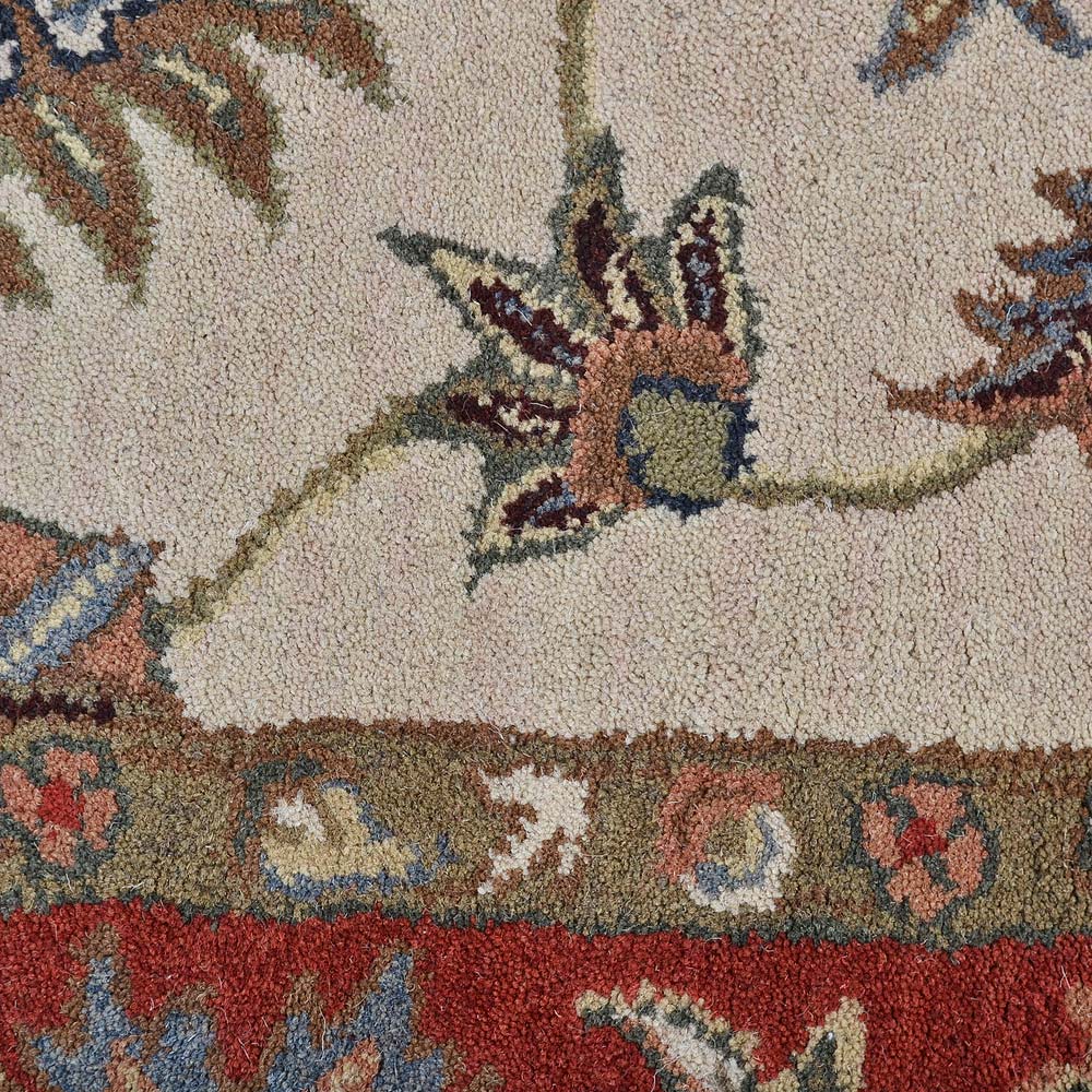 Heritage Hand Tufted Wool Oriental Floral Rug
