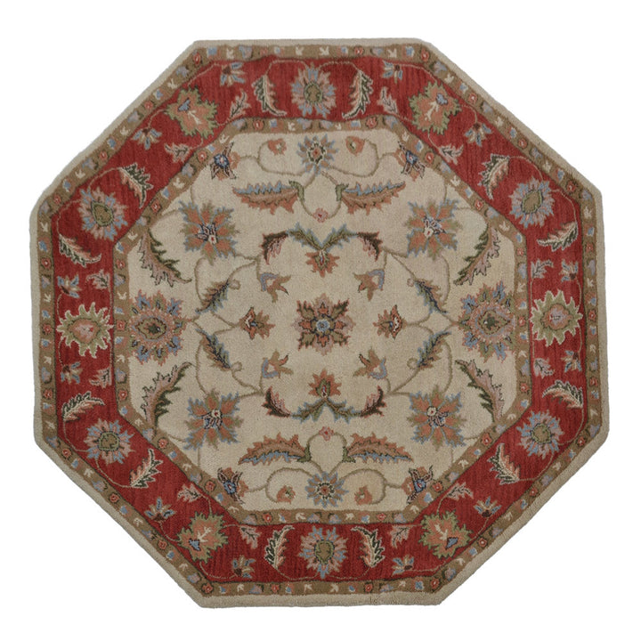 Heritage Hand Tufted Wool Oriental Floral Rug