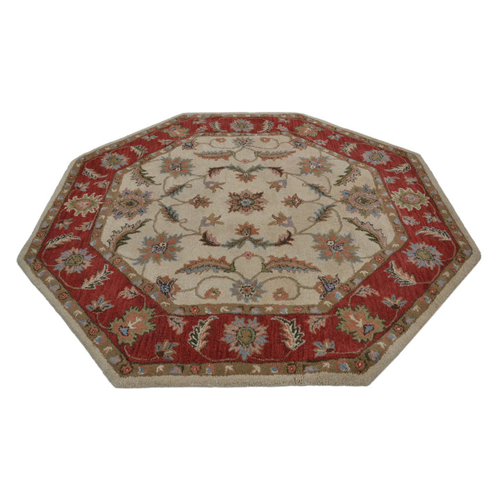 Heritage Hand Tufted Wool Oriental Floral Rug