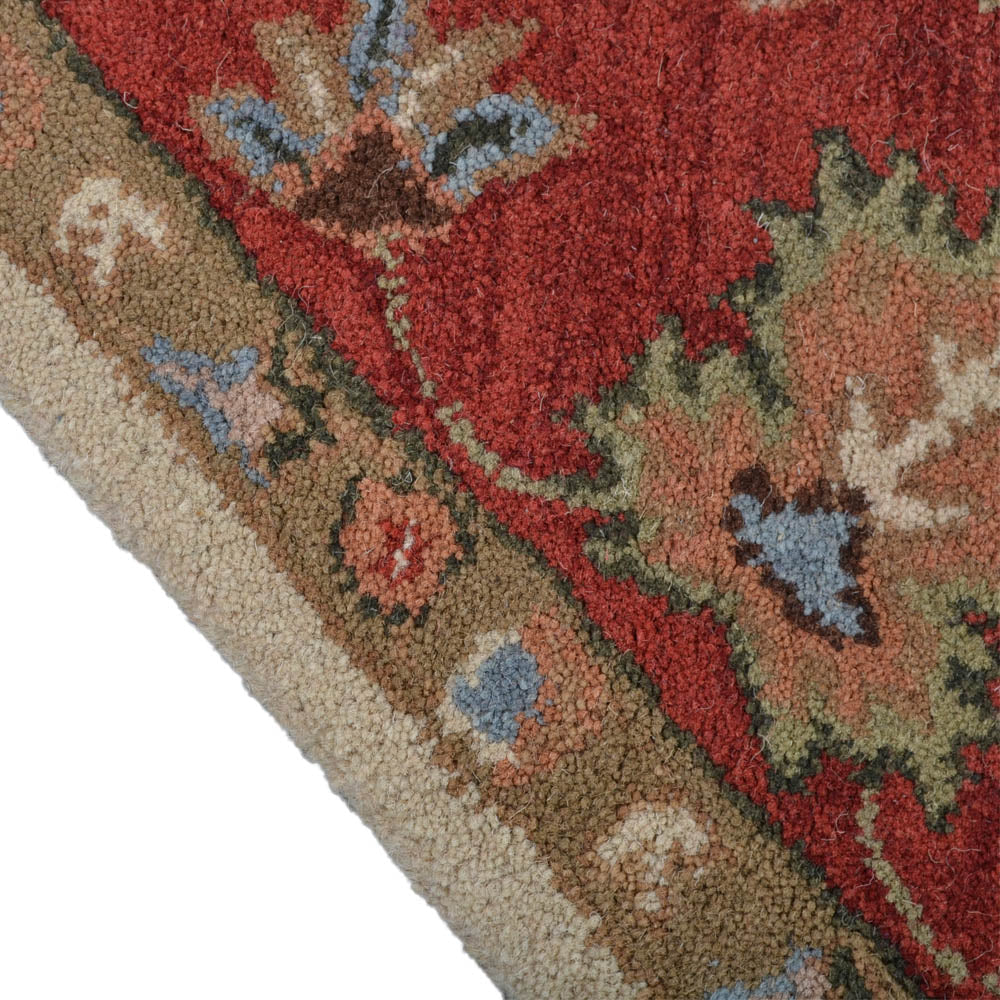 Heritage Hand Tufted Wool Oriental Floral Rug