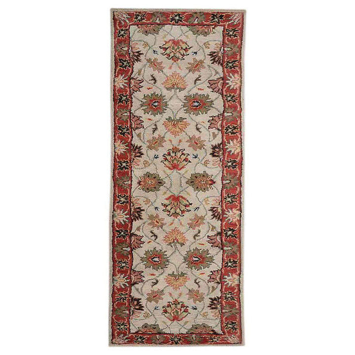 Heritage Hand Tufted Wool Oriental Floral Rug