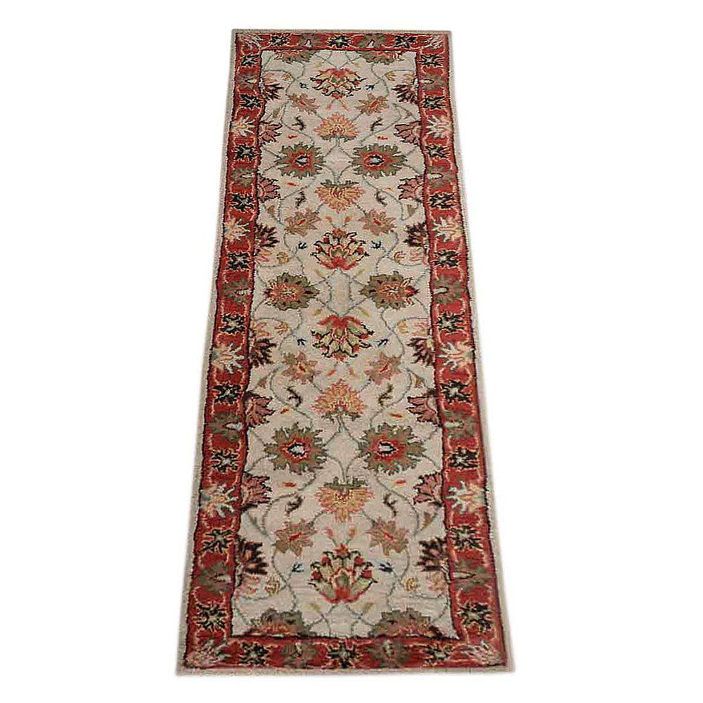 Heritage Hand Tufted Wool Oriental Floral Rug