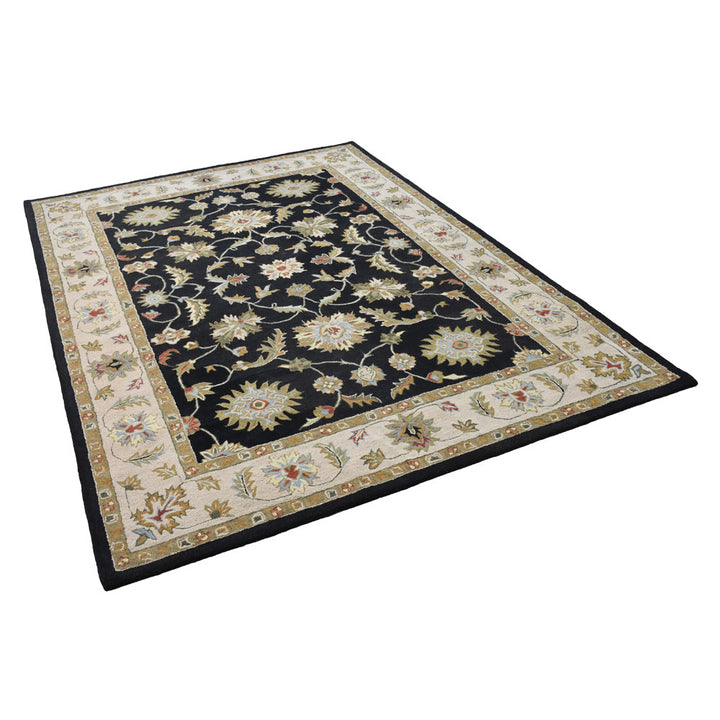 Heritage Hand Tufted Wool Oriental Floral Rug