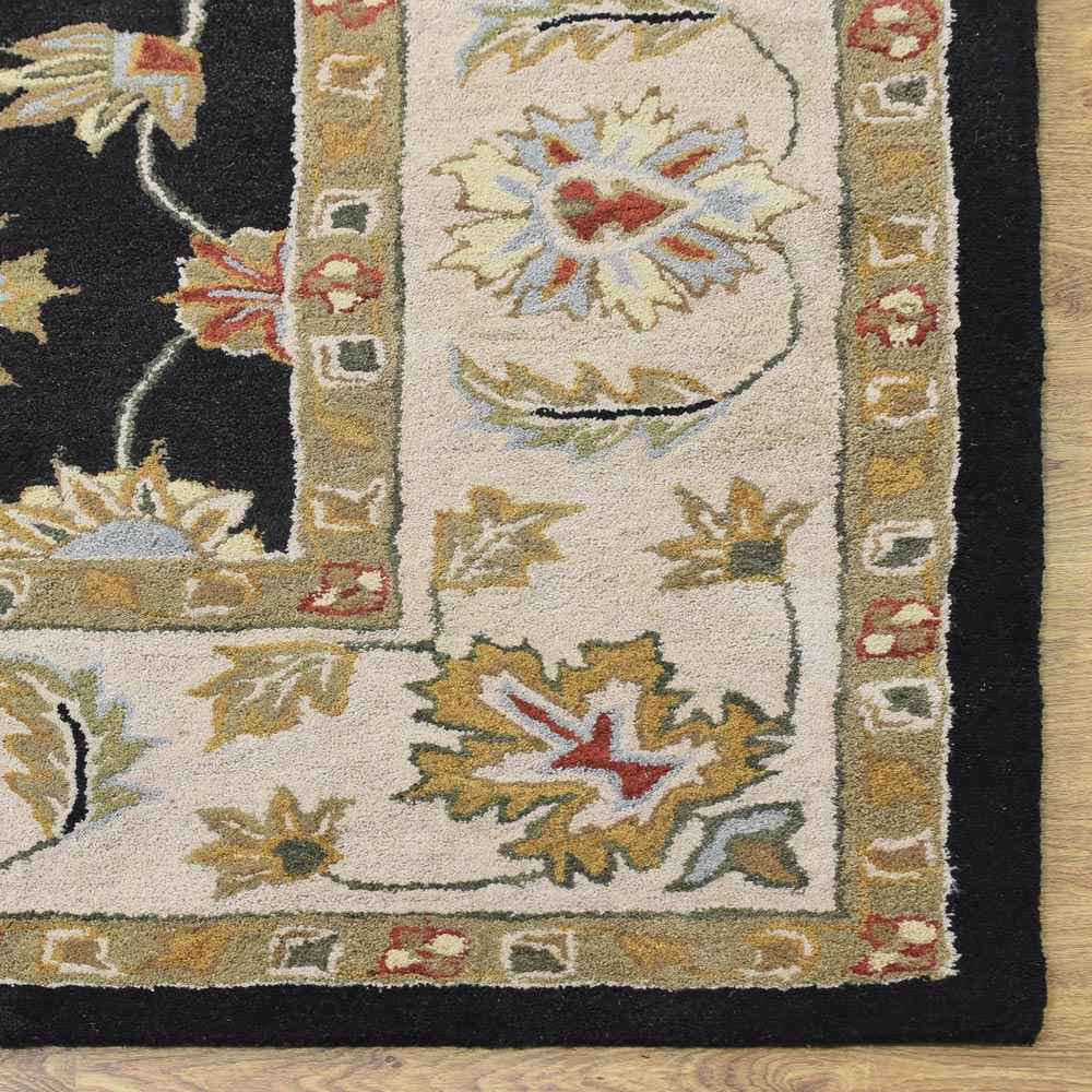 Heritage Hand Tufted Wool Oriental Floral Rug