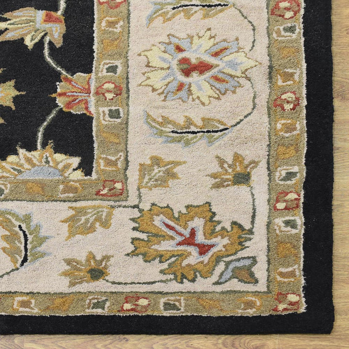 Heritage Hand Tufted Wool Oriental Floral Rug