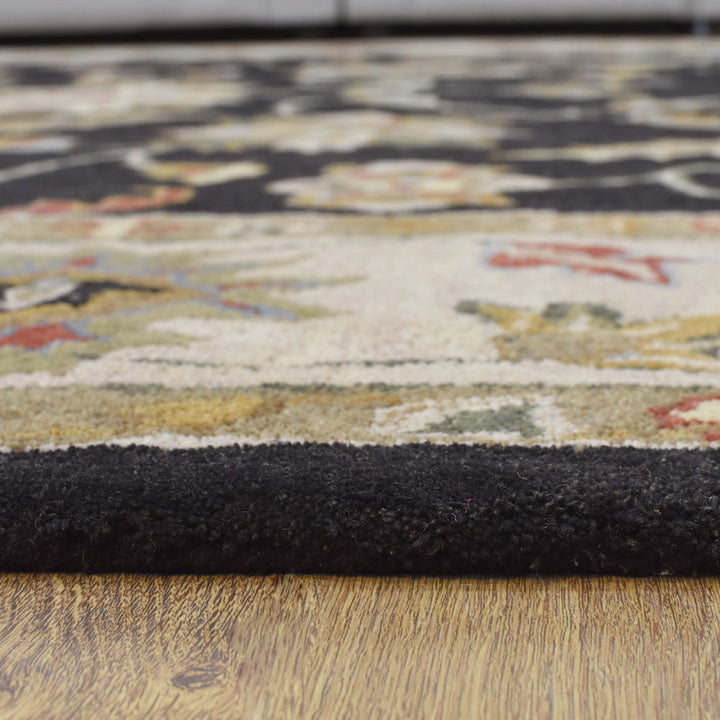 Heritage Hand Tufted Wool Oriental Floral Rug